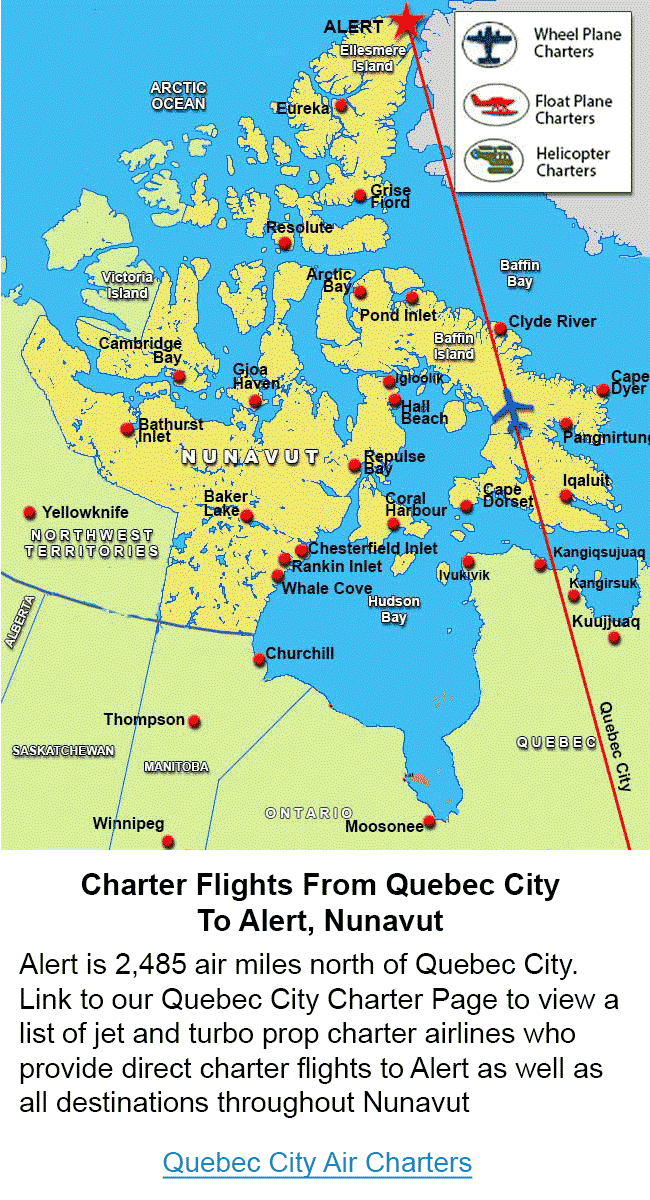 Charter Flights From Quebec City
